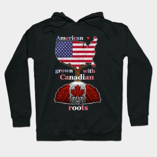 American grown with Canadian roots Hoodie